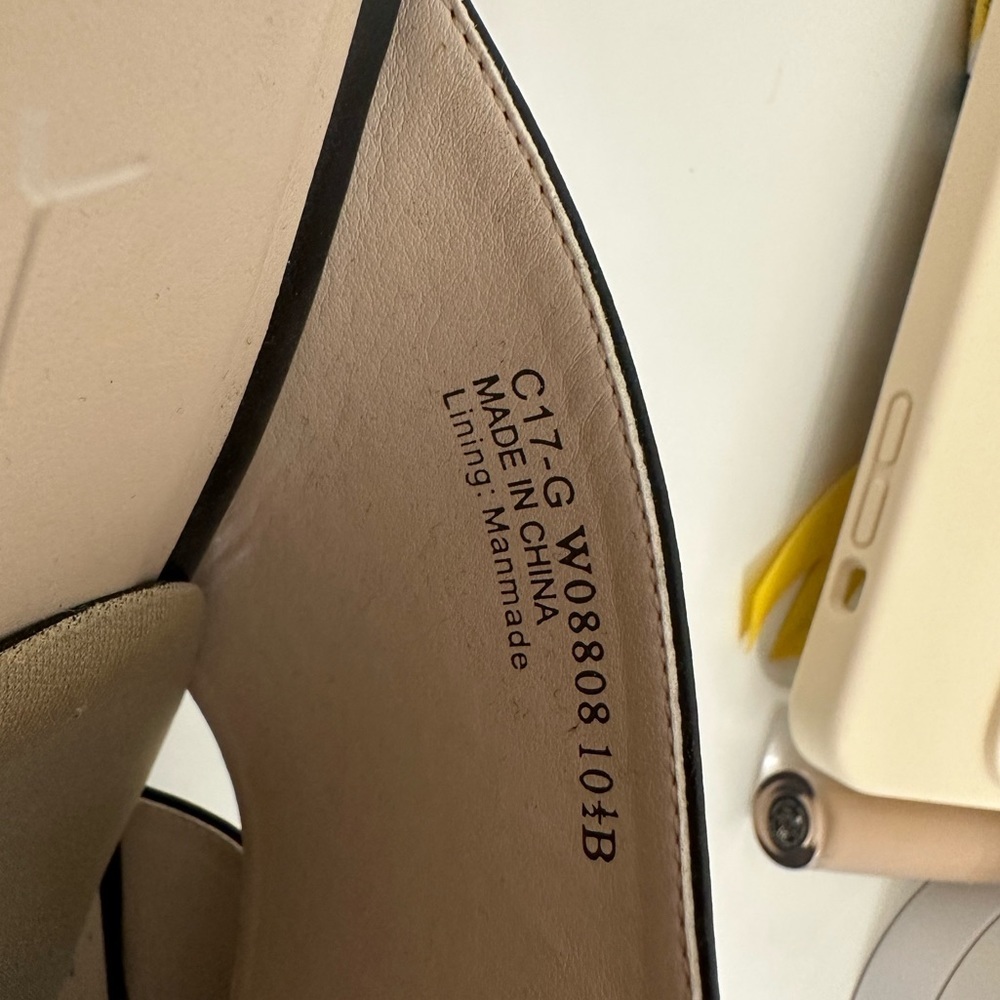 Cole Haan Leather Sandals 4" size 10.5 - Picture 4 of 10
